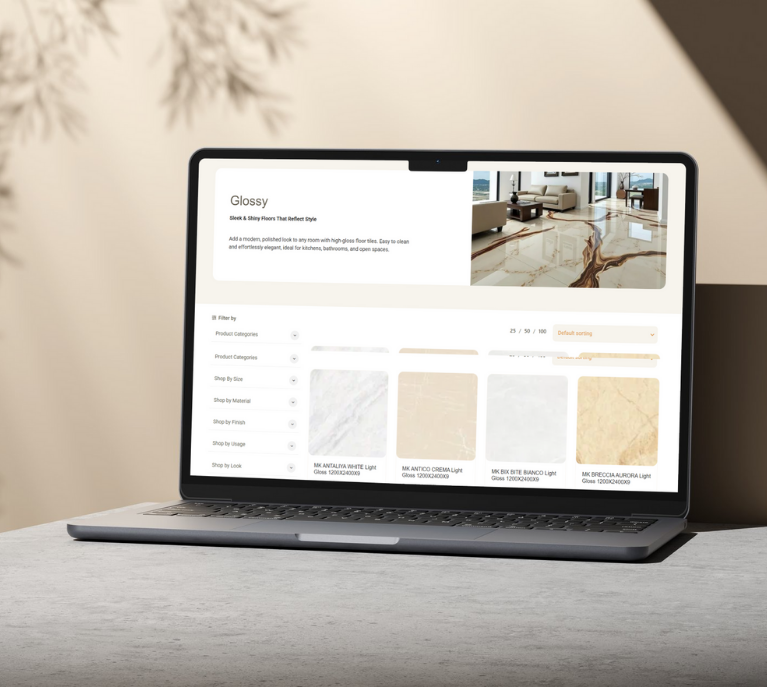 When My Luxury Flooring approached us, they had one clear vision create a digital showroom that feels as premium and real as walking through a physical one.